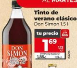 Oferta de Tinto de verano clasico por 1,69€ en Dia Concept