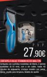 Oferta de TALL  P.V.P.  27,90€  CORTAPELO VALUE TITANIUM HC335 MALETIN Cortapelo con cuchillas revestidas de titanio, 2 peines ajustables (6-18 mm), con o sin cable, hasta 40 minutos de autonomia, cincluye male por 27,9€ en Expert