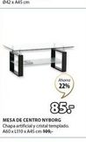Oferta de Mesa de centro Cristal en JYSK