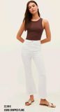 Oferta de Jeans cropped flare  por 22,99€ en Stradivarius