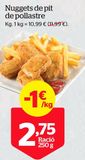 Oferta de Nuggets de pollo por 2,75€ en La Sirena