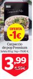 Oferta de Carpaccio Premium por 3,99€ en La Sirena