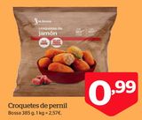 Oferta de Croquetas de jamón por 0,99€ en La Sirena