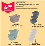 Oferta de Cesta de ordenación por 4,99€ en ALDI