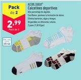Oferta de Calcetines deportivos por 2,99€ en ALDI