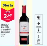 Oferta de Vino tinto Viña Albali por 2,69€ en ALDI