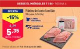 Oferta de Filetes de cerdo por 5,35€ en ALDI