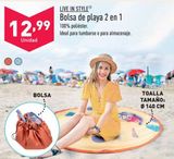 Oferta de Bolsa de playa por 12,99€ en ALDI
