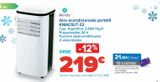 Oferta de Aire acondicionado portátil  KMAC9JT-23 klindo por 219€ en Carrefour