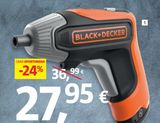 Oferta de Atornillador Black & Decker por 27,95€ en BAUHAUS