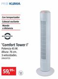 Oferta de Ventilador torre por 59,99€ en BAUHAUS