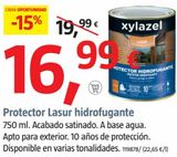 Oferta de Protector de madera Xylazel por 16,99€ en BAUHAUS