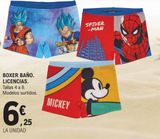 Oferta de BOXER BAÑO LICENCIAS  por 6,25€ en E.Leclerc