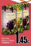 Oferta de Vino tinto, blanco o rosado Cruzares por 1,45€ en Unide Market