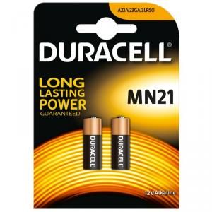 Oferta de PILAS DURACELL MN21 LR23A 12V BLISTER 2 UNID por 8,28€ en Microsshop