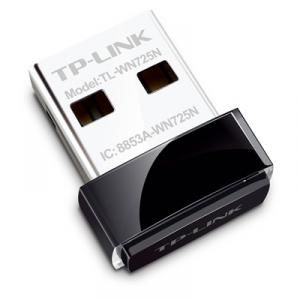 Oferta de ADAPTADOR WIFI TP-LINK TL-WN725N NANO USB 150MTS por 13,33€ en Microsshop