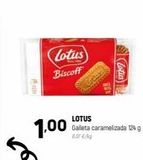 Oferta de Galletas caramelizadas Lotus en Coviran