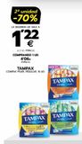 Oferta de Tampones Tampax por 4,06€ en BM Supermercados