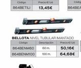 Oferta de Nivel tubular Bellota por 64,68€ en Isolana