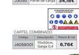 Oferta de Carteles  en Isolana