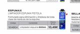 Oferta de Limpiador espuma ceys por 10,49€ en Isolana
