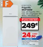 Oferta de ICECOOL Frigorífico IRCF144W por 249€ en Carrefour