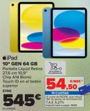 Oferta de IPad 10ª GEN 64 GB por 545€ en Carrefour