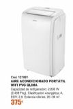 Oferta de Aire acondicionado portátil Qlima por 375€ en Ferrcash