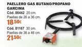 Oferta de Paellero a gas por 18,5€ en Ferrcash