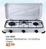 Oferta de Cocina portátil por 42,5€ en Ferrcash