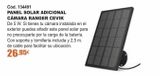 Oferta de Panel solar Cevik por 26,95€ en Ferrcash