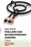 Oferta de Paellero a gas por 32,95€ en Ferrcash