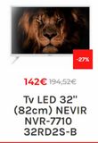 Oferta de Tv led Nevir por 194,52€ en Cenor