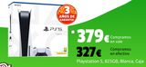 Oferta de Playstation 5, 825GB, Blanca, Caja por 327€ en CeX