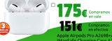 Oferta de Apple Airpods Pro 2 A2698+A2699 In-Ear (MagSafe Charging Case A2700), A por 151€ en CeX