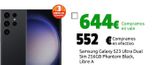 Oferta de Samsung Galaxy S23 Ultra Dual Sim 256GB Phantom Black, Libre A por 552€ en CeX