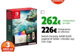 Oferta de Switch Consola, 64GB OLED Escarlata/Púrpura +Rojo/ Morado Joy-Con, Caja por 226€ en CeX