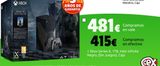 Oferta de 1 Xbox Series X, 1TB, Halo Infinite Negro, (Sin Juegos), Caja por 415€ en CeX