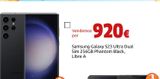 Oferta de Samsung Galaxy S23 Ultra Dual Sim 256GB Phantom Black, Libre A por 920€ en CeX