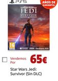 Oferta de Star Wars Jedi: Survivor (Sin DLC) por 65€ en CeX