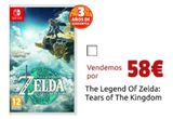 Oferta de The Legend Of Zelda: Tears of the Kingdom  por 58€ en CeX