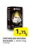 Oferta de Café molido natural  en Supermercados MAS