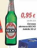 Oferta de Cerveza alemana Becks en Cash Ifa