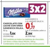 Oferta de Chocolate con leche  en Hipercor