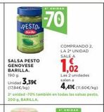 Oferta de Salsa pesto  en Hipercor