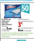 Oferta de Filetes de merluza Pescanova en Hipercor
