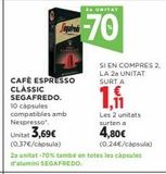 Oferta de Café espresso Espresso en Hipercor