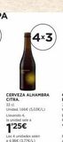 Oferta de Cerveza Alhambra en Hipercor