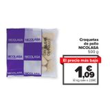 Oferta de Croquetas de pollo NICOLASA por 1,09€ en Carrefour Market