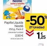 Oferta de Papilla Nestlé en Supermercados El Jamón